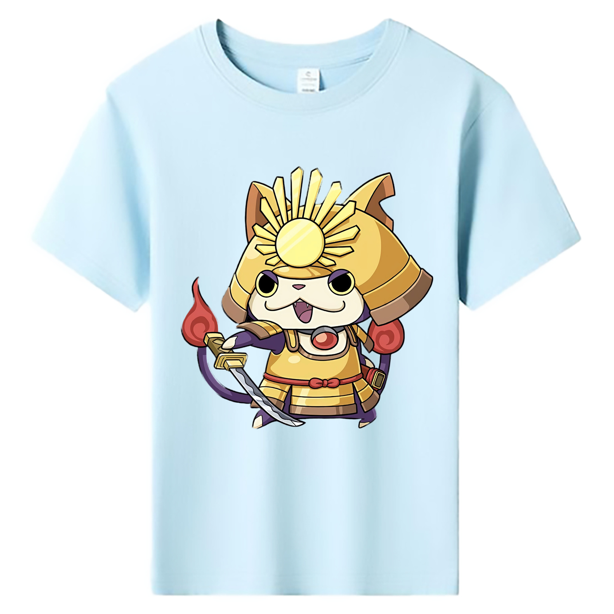 （画像用） 妖怪ウォッチ Yo-kai Watch 綿100％キッズTシャツ（フロントプリント）
